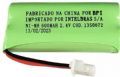 Bateria Original Intelbras Telefone 2,4v 600mah Recarregvel