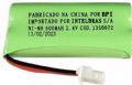 Bateria Original Intelbras P/tel. 2,4v 600mah Recarregvel